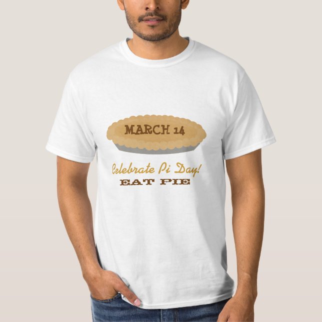 Camiseta Coma la empanada el día del pi (Anverso)