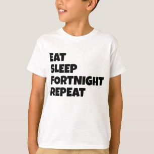 Camiseta Coma la repetición de la quincena del sueño -