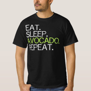 Camiseta Coma la repetición del aguacate del sueño