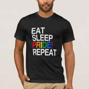 Camiseta Coma la repetición del orgullo del sueño