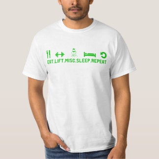 Camiseta Coma la repetición diversa del sueño de la