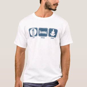 Camiseta coma la yoga del sueño