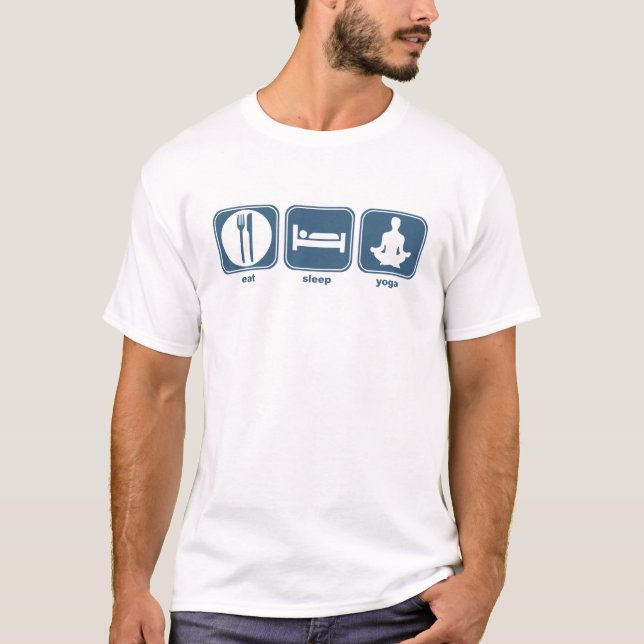 Camiseta coma la yoga del sueño (Anverso)