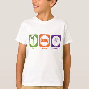 Camiseta Coma las cometas de la mosca del sueño