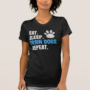Camiseta Coma los perros del tren de sueño de nuevo