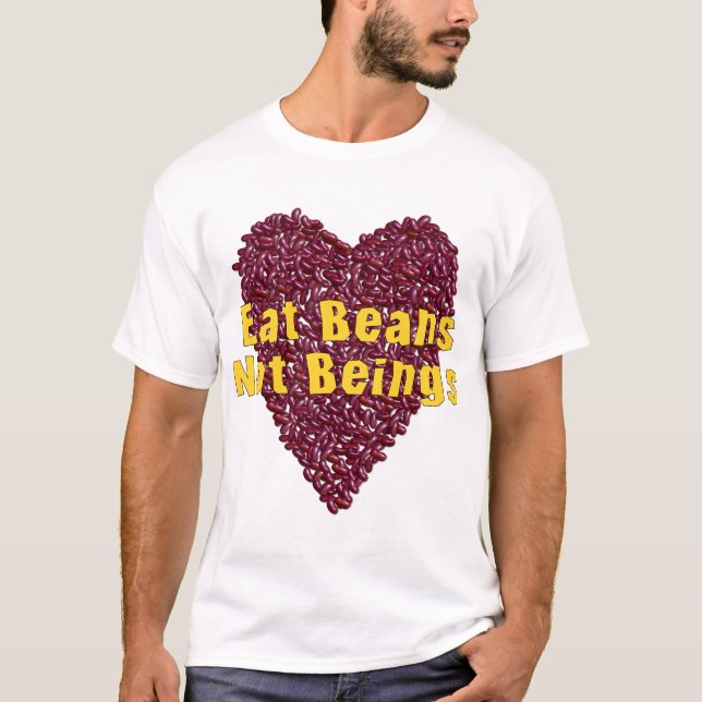 Camiseta Coma los seres de las habas no (Anverso)