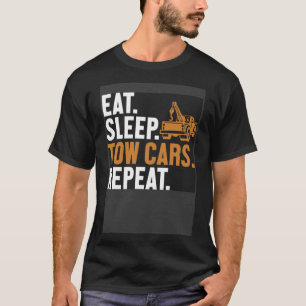 Camiseta Coma los vehículos de remolque de suspensión de su