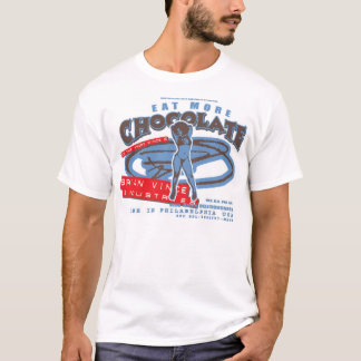 Camiseta coma más chocolate 1
