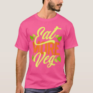 Camiseta Coma Más Vegetarianos Impresionantes Con Foodi