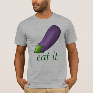 Camiseta Coma mi berenjena
