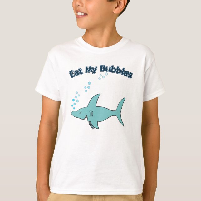 Camiseta Coma mis burbujas (Anverso)