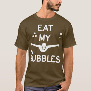 Camiseta Coma Mis Burbujas Bubbles Buceo Buceo Graciosa Pis