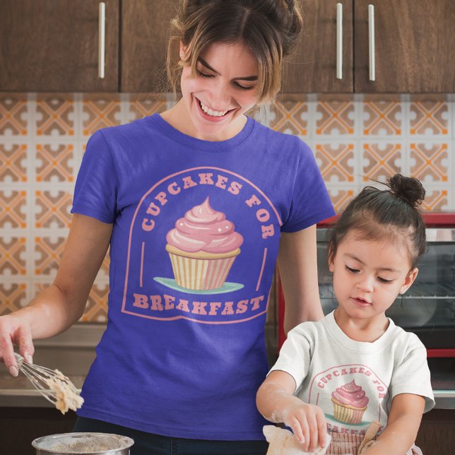 Camiseta Coma pasteles para el desayuno (Subido por el creador)