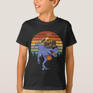 Camiseta Coma pizza Turquía Dino Dinosaurio Vegetario Thank