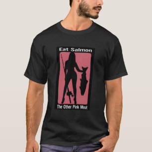 Camiseta Coma Salmón La Otra Carne Rosa