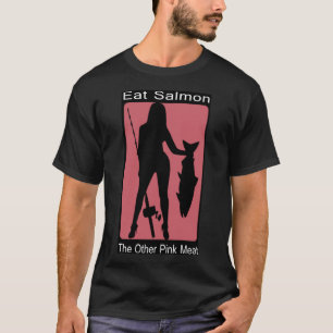 Camiseta Coma Salmón La Otra Carne Rosa