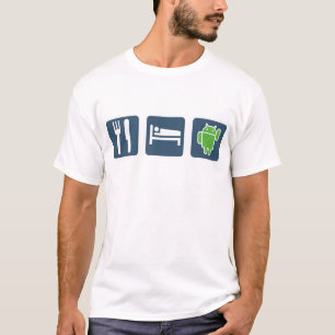 Camiseta Coma. Sueño. Androide
