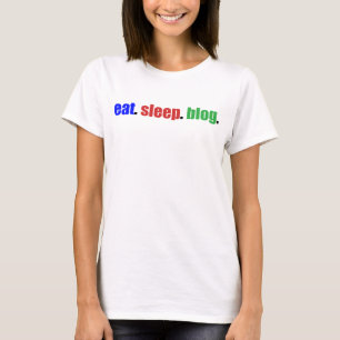 Camiseta Coma/sueño/blog