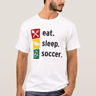 Camiseta Coma. Sueño. Fútbol