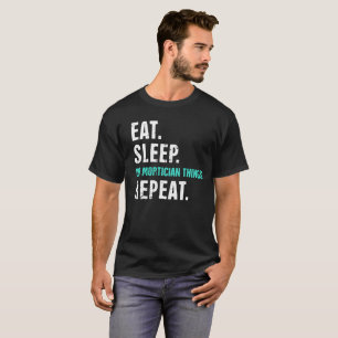 Camiseta Coma. Sueño. Haga las cosas del empresario de