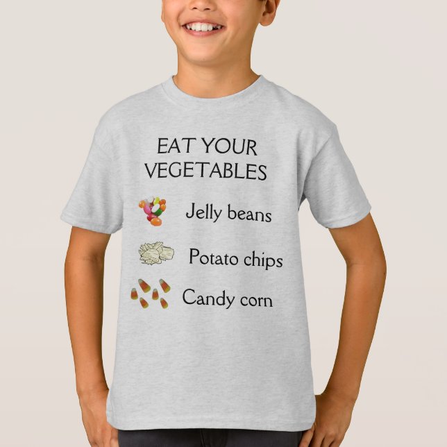 Camiseta Coma sus verduras (Anverso)