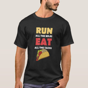 Camiseta Coma Tacos Running Miles