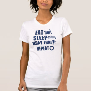 Camiseta Coma tailandés muay del sueño