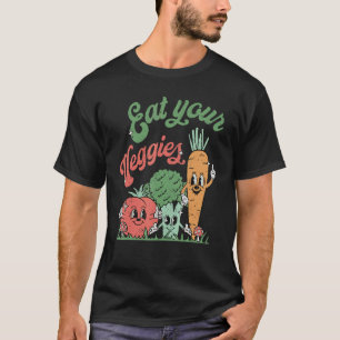 Camiseta Coma Tu Mercado De Vegetales Amables Con Cada Ki