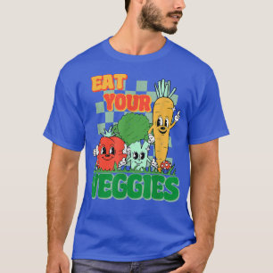 Camiseta Coma tus granjeros de Vegetales Mercado Vegetarian
