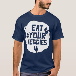 Camiseta Coma tus verduras Vegetales Jardín Plan vegetarian