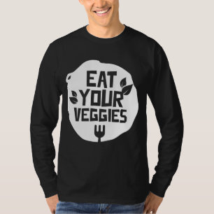 Camiseta Coma tus verduras Vegetales Jardín Plan vegetarian
