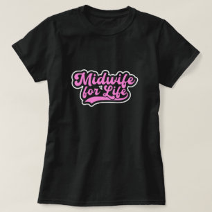Camiseta Comadrona por trabajo de por vida y regalo de part