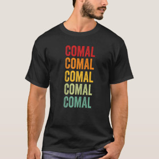 Camiseta Comal County Texas Rainbow Text