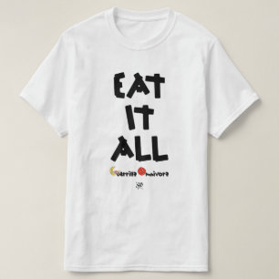 Camiseta cómalo todo