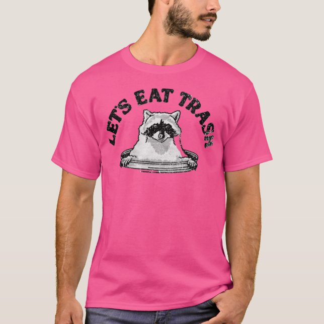 Camiseta Comamos basura (Anverso)
