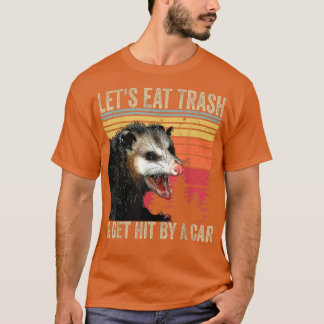Camiseta Comamos basura y seamos golpeados por un cosquille