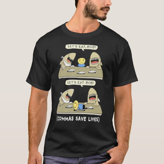Camiseta Comamos Bob Comas Salva Vidas (Anverso)