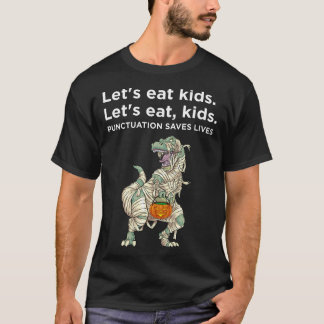 Camiseta Comamos la puntuación de los niños salva la sudade