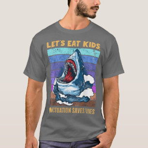 Camiseta Comamos la puntuación de los niños salva vidas de 