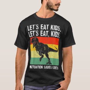 Camiseta Comamos la puntuación de niños salva vidas Gramma