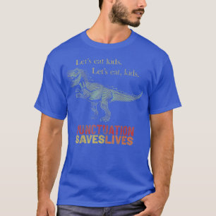 Camiseta Comamos la puntuación de niños salva vidas Grammar