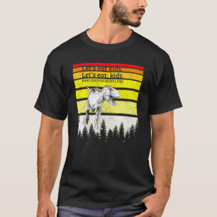 Camiseta Comamos la puntuación de niños salva vidas Grammar