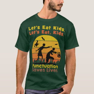 Camiseta Comamos niños Halloween Zombie Shirt Zombie Hallow