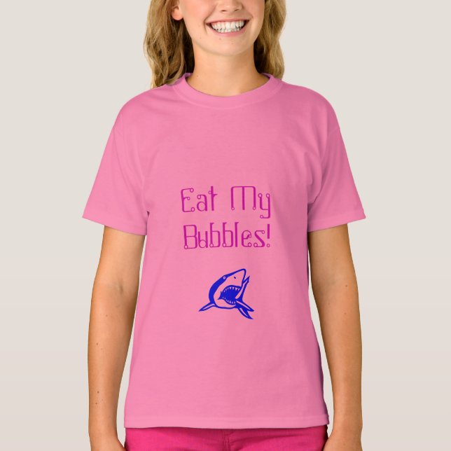Camiseta ¡Coman Mis Burbujas! (Anverso)