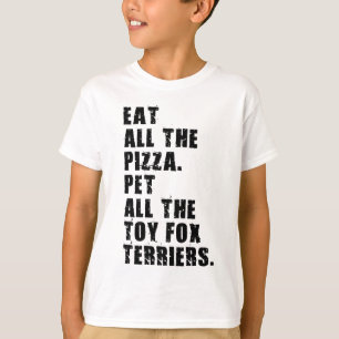 Camiseta Coman Todos Los Mascotas De Pizza Todos Los Territ