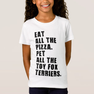 Camiseta Coman Todos Los Mascotas De Pizza Todos Los Territ