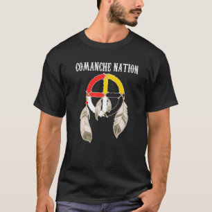 Camiseta Comanche People Native American Indian Medicine Wh