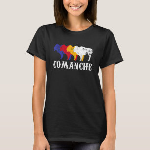 Camiseta Comanche People Native American Indian Medicine Wh
