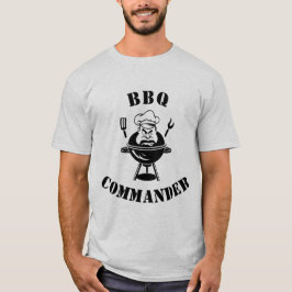 Camiseta Comandante de la barbacoa T-Shirt - Gracioso regal