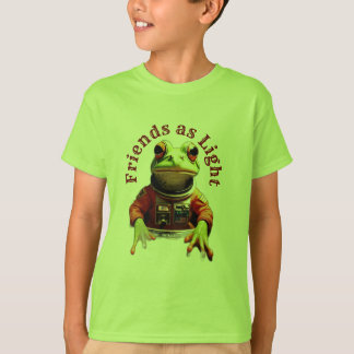 Camiseta Comandante de la rana cortada en el transbordador 